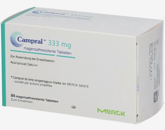 campral acamprosato